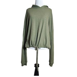 Long Sleeve Hood Top size L